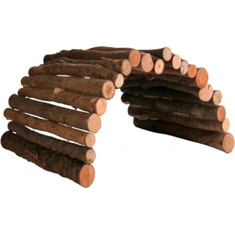 Pet Ting Large Natural Living Flexible Bridge Wood 50cm Guinea Pig Chinchilla