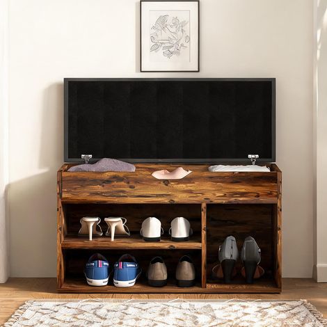 SunJet Console, table console, Banc à chaussures 80 x 30 x 43 cm - Réf. AMXIUUYTI1MT (1/5)