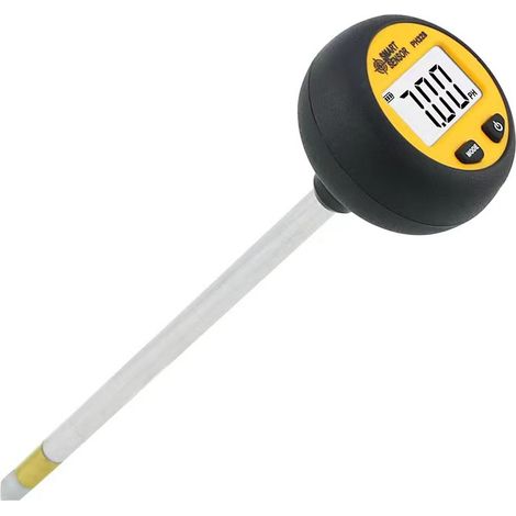 CSPARKV （26×5.3×5.3cm）Multi-Purpose Digital Soil PH Tester 2.0PH-8.5PH High Accuracy Temperature Humidity Tester for Farmland Orchard Greenhouse