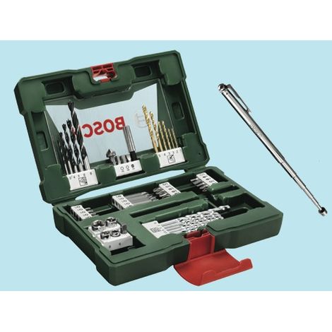 VALIGETTA SET CON ACCESSORI PER FORATURA E AVVITATURA BOSCH 48 Pz 2607017303 (1/5)