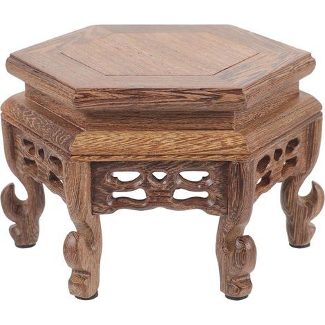 Für Blumentopf Holzsockel Pflanzständer Quadratischer (1/5)