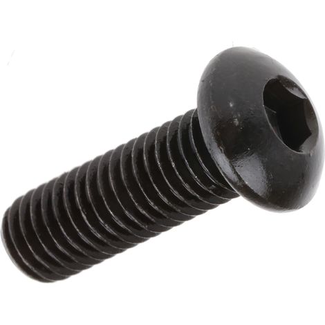 Vis à six pans creux, M8 x 25mm, tête Vis bombée à tête creuse hexagonale, en Acier ( Prix pour Boîte de 50 )