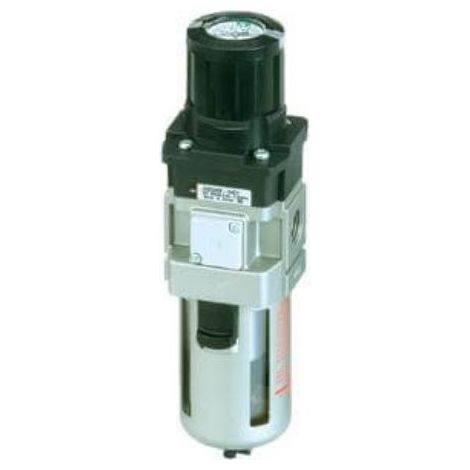 Filtre régulateur SMC AWG, G 1/4, Filtration 5µm, 1 MPa ( Prix pour 1 )