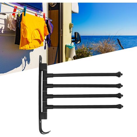 Étendoir à linge pour camping-car : Haute qualité, durable, pour des voyages propres. (1/5)