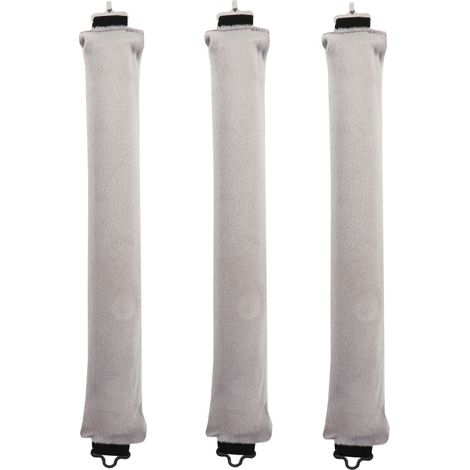Juego de 3 rizadores para cabello ondulado, con tubo de espuma. (1/5)