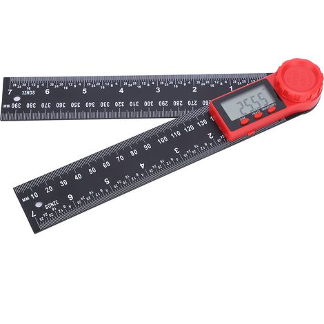 Règle Angulaire Numérique - 0 À 360 ° - Résolution 0,05 ° - Pour Menuiserie Bois Décoration Bâtiment - 1 Pièce (1/5)