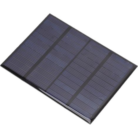 Panneau solaire miniature époxy 12 V 1,5 W, panneau de charge solaire DIY, cellule solaire en polysilicium pour lanternes de camping et téléphones portables (1/5)