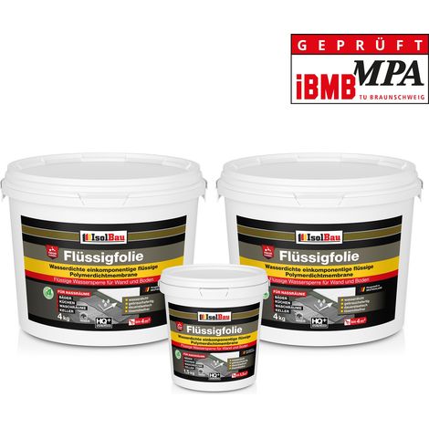 Foglio di alluminio liquido IsolBau 9,5 kg (1/5)