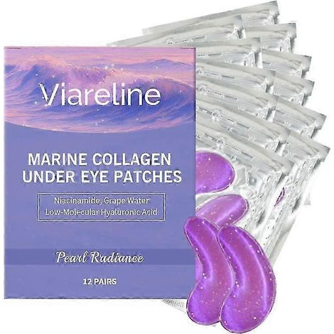 25-26 Masques pour les yeux transparents hydratants à l'acide hyaluronique et au collagène cristallin (1/4)
