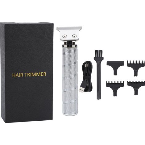 Tondeuse à cheveux rechargeable, set professionnel sans fil pour barbe et coupe de cheveux, kit de coiffure électrique pour homme (1/5)