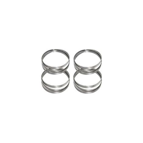 Lot De 4 Lames De Scie À Ruban SK5 1425mm x 6.35mm x 0.35mm x 6TPI