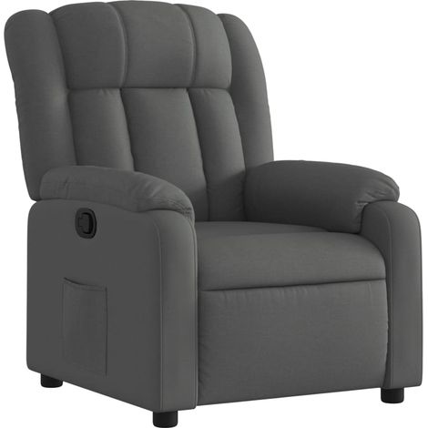 Maison Exclusive - Relaxsessel Dunkelgrau Stoff