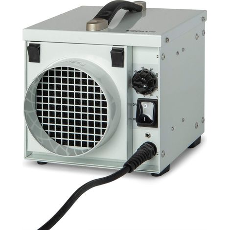Déshumidificateur à adsorption 8 litres/jour avec hygrostat pour surfaces jusqu'à 200 m², pour caves, abris, pièces fraîches, bateaux et maisons de vacances, séchage rapide (1/4)