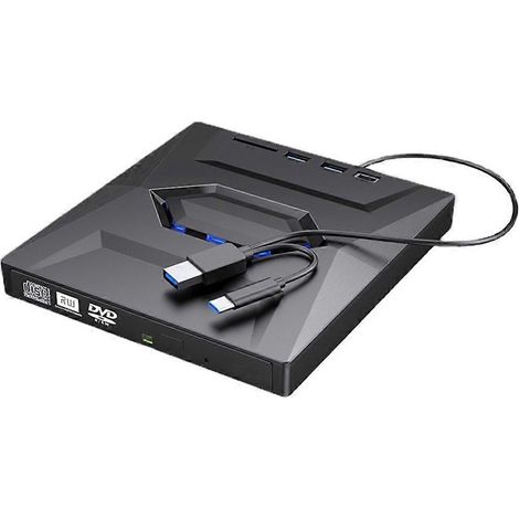 Lecteur/graveur DVD externe USB 3.0 pour ordinateur portable (1/5)