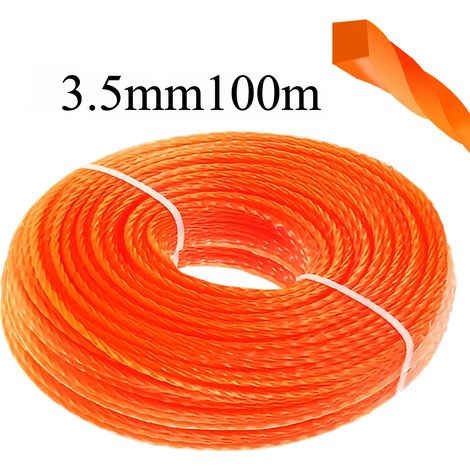 (B3,5 mm 100 m) Fil de débroussailleuse en nylon pour coupe-bordures STIHL - Pièces détachées pour outils de jardin motorisés (1/5)