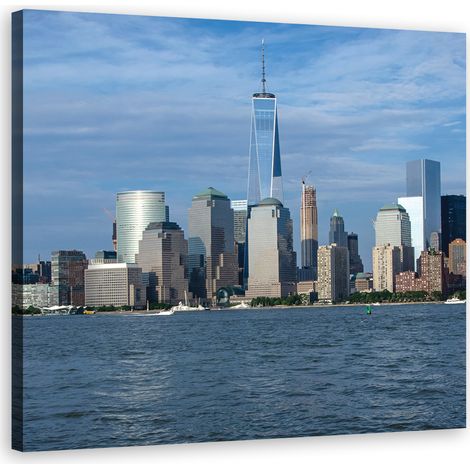 Tableau sur toile Ville de New York Bâtiment 60x60 (1/5)