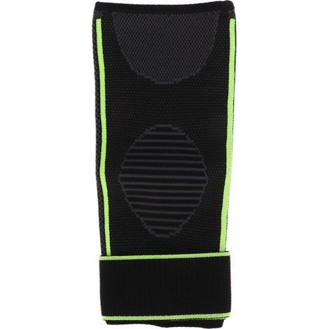 Genouillère de compression ajustable et respirante avec sangle pour basketball, cyclisme et sports, absorbant les chocs. (1/5)