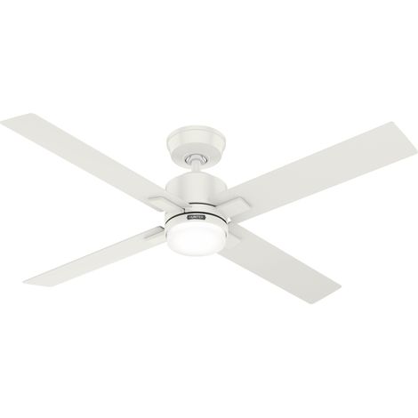 DC Ceiling Fan Mila White with LED Light & Remote