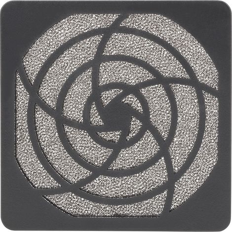 PROFAN Technology Lüftergitter mit Filtereinlage 1 St. (B x H x T) 85 x 85 x 10 mm Kunststoff