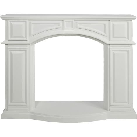ARPIMEX Camino Legno Natale 122 x 29,5 x 100 Cm White