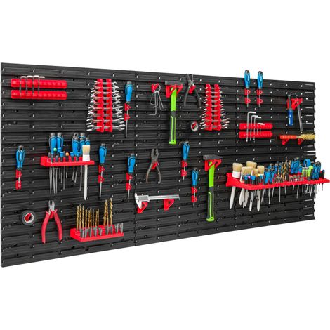 Tablero de herramientas de 172x78 cm, estante para taller o garaje. (1/5)