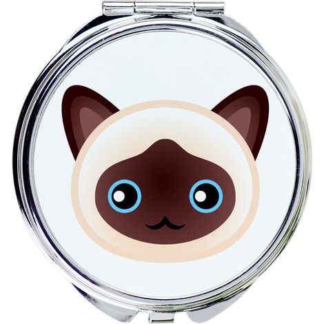 Birman - uno specchietto tascabile per borsa di Art-Dog (1/5)