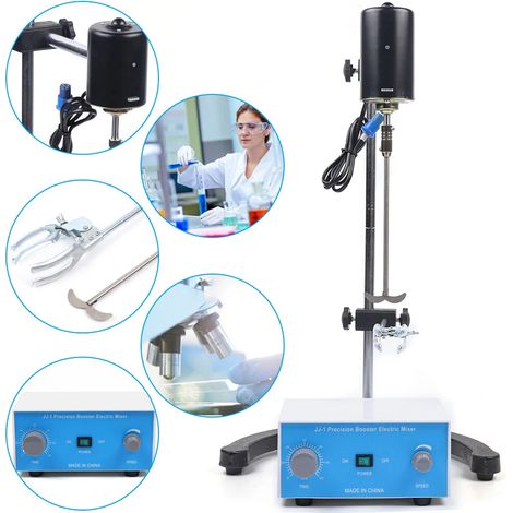 Agitador de aire eléctrico, mezclador bioquímico, herramienta de precisión, tambor de mezcla, laboratorio, 60 W, 220 V
