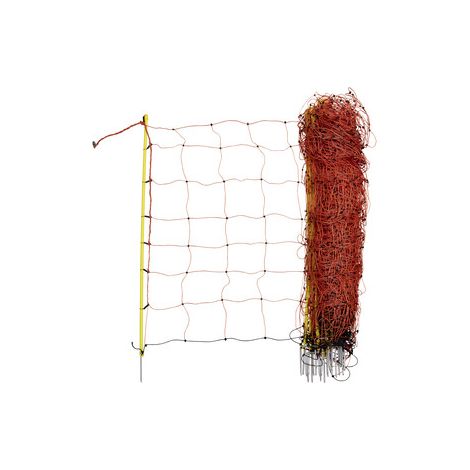 RETE P/OVINI ELETTRIFICABILE 108 CM ARANCIONE- 1,0 rotoli