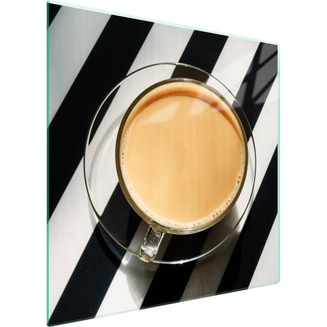 Protezione in vetro per piano cottura 50x52 Caffè (1/5)