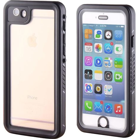 iPhone 6 Plus Case, iPhone 6s Plus Waterproof Case – Full Body Protective Cover with Clear Sound – Shockproof, Snowproof, IP68 Waterproof Protection with Touch ID for iPhone 6 Plus, iPhone 6s Plus (1/5)