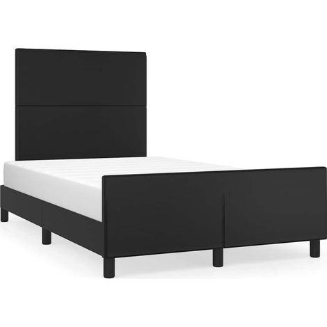 Maison Exclusive - Giroletto con Testiera Nero 120x200 cm in Similpelle (1/5)