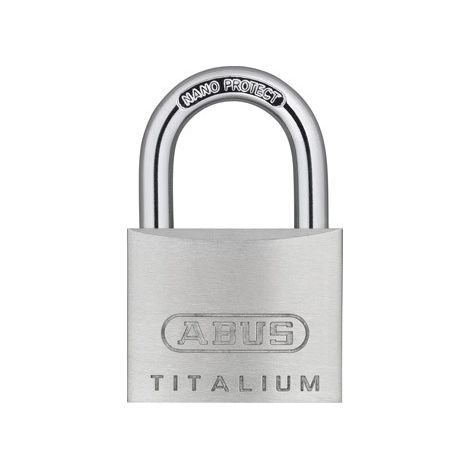 Vorhängeschloss abus 64ti/40 Aluminiumgehäuse 40 mm 2er Pack