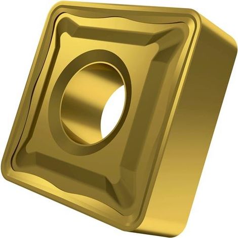 Drehwendeschneidplatte ISO SNMG 120408E-R:6640 D.5,16mm MT-CVD beschichtet Gold (1/2)