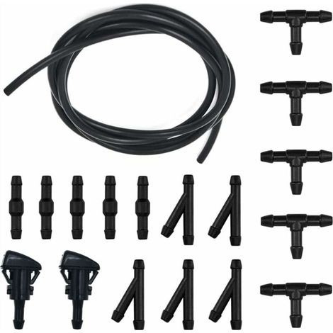 Hose Lave-glace - 5 M - Raccords I Y T - 2 Jets - Pour Système Lave-glace Automobile (1/5)