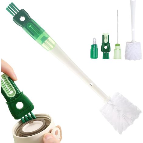 5in1 Water Bottle Brush - Five Cleaning Modes, Baby & Flask Cleaner