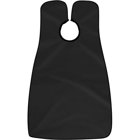 1 Cape de barbe, imperméable, nylon, avec 2 ventouses, pour salle de bain (1/5)