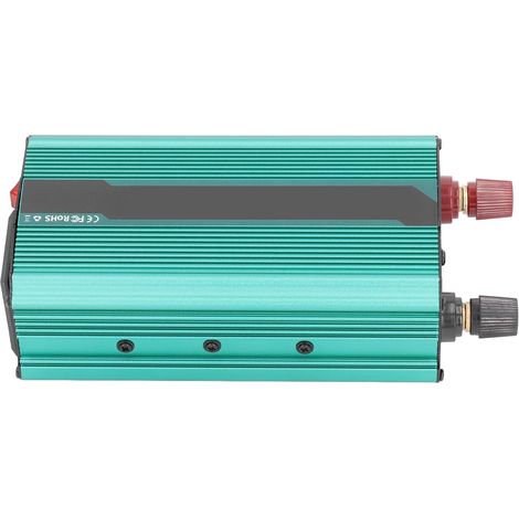 Convertisseur solaire 1000 W pour voiture, camping-car, applications industrielles, écologique, DC12V vers AC110V (1/5)
