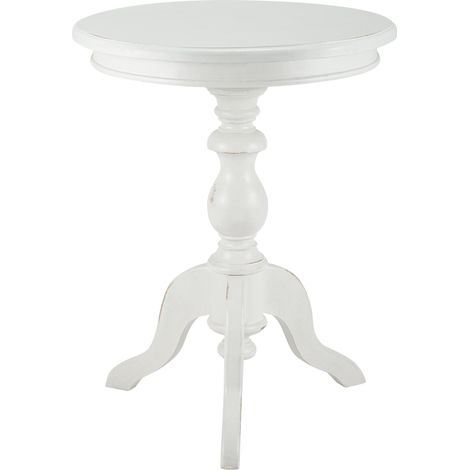 Mesa auxiliar Wiva 50 cm Blanco antiguo (1/5)