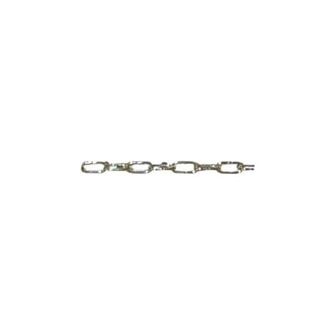 Catena Genovese Nichelatamisura n.10    Filo 1,5 mm Carico Lav. 8 Kg conf. 25 mt (1/2)