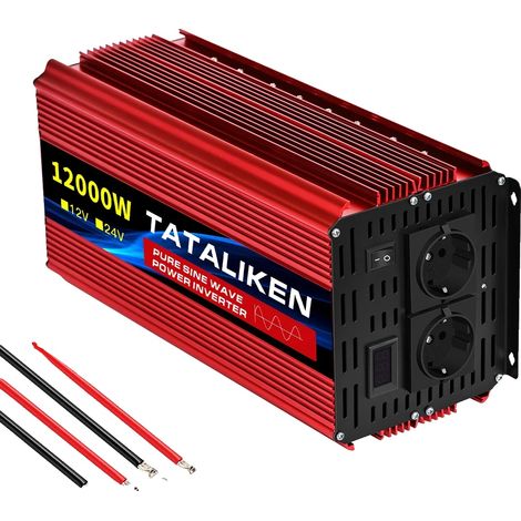 Inversor, potencia nominal de 1000 W, certificado CE, 12 V 12000 W 50 Hz UE-a (1/2)