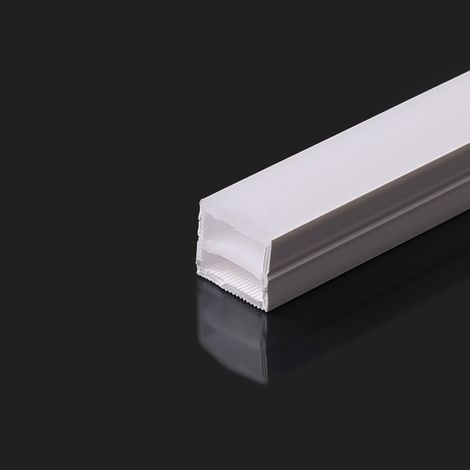 Funda De Silicona Flexible Blanca - Tira LED A Neón - 10x12