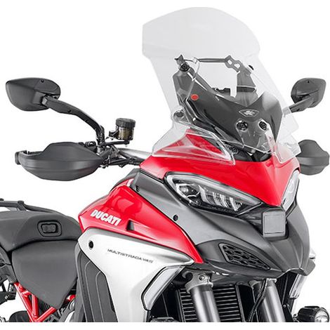 PARABREZZA KAPPA DUCATI MULTISTRADA V4 '21 50 X 38 CM TRASPARENTE