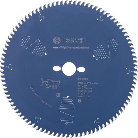 Lame de scie circulaire Bosch Expert for High Pressure Laminate pour scies de table 300 x 30 x 3,2 mm 96 - 2608644363 (1/6)