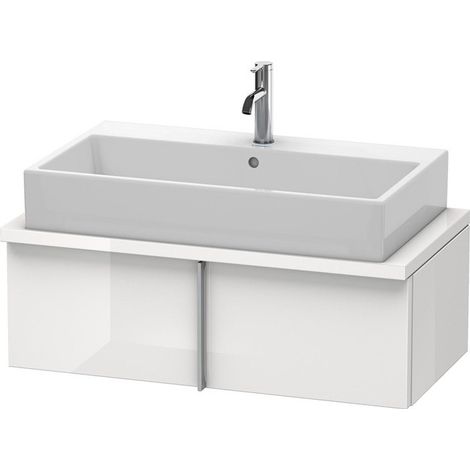 VERO mobile consolle basso 285x900x448mm bianco lucido mancanza
