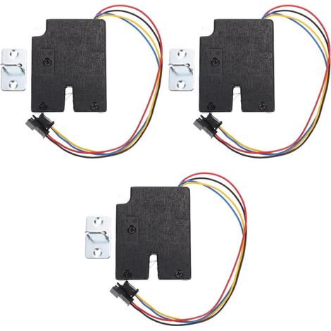 Lot de 3 verrous électromagnétiques sans clé à empreinte digitale (1/5)
