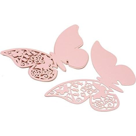 Autocollant Mur 3D Papillon Décoration Murale - Papier Brillant - Pour Chambre Salon Mariage Fête - 12 Pièces (1/4)