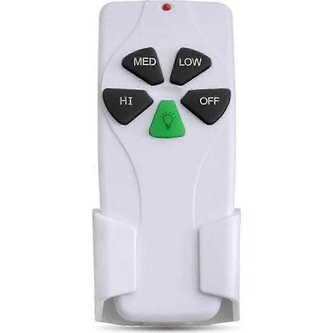 Télécommande universelle multilingue pour ventilateur de plafond à 3 vitesses, compatible avec les modèles 53T, 11T et 35T.
