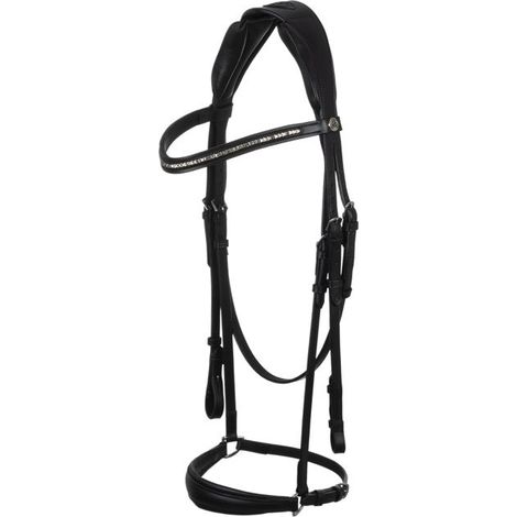 Zaum Acavallo venere Kalbsleder schwarz anatomisches Design (1/3)