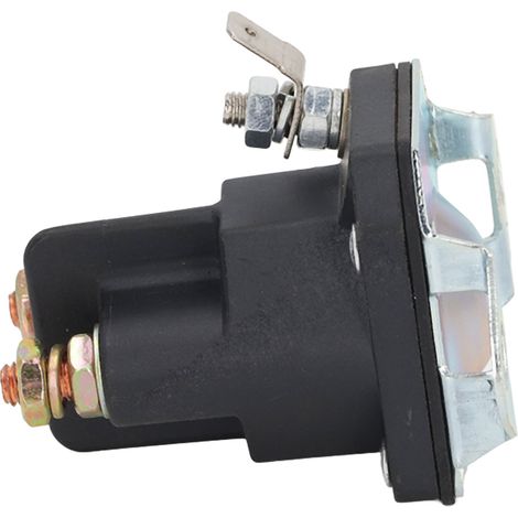 Solénoïde de démarreur universel tripolaire 12V 435097, compatible avec tondeuses MTD 109946/146154/T1200, commutation électrique puissante et durable (1/5)