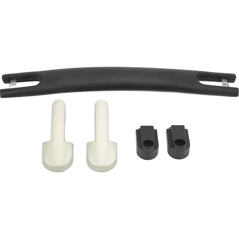 Kit de poignée de valise 2024, embout en alliage de zinc et plastique, poignée de transport portable, accessoires pour valise (1/5)